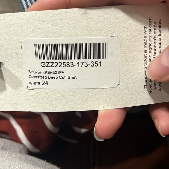 Oversized Button Up Blouse/shirt dress - Picture 4 of 4